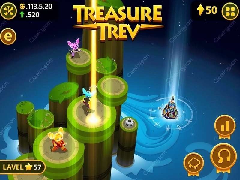 Treasure Trove Trek Game Screenshot